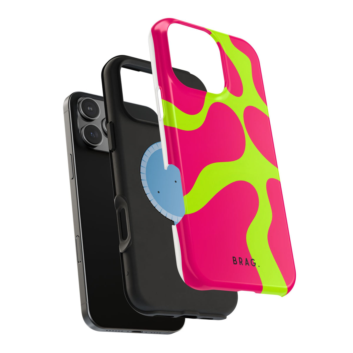 Pink Mirage Magnetic Impact-Resistant Phone Case