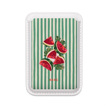 Melon Mood MagSafe Vegan Wallet — Slim Phone Card Holder