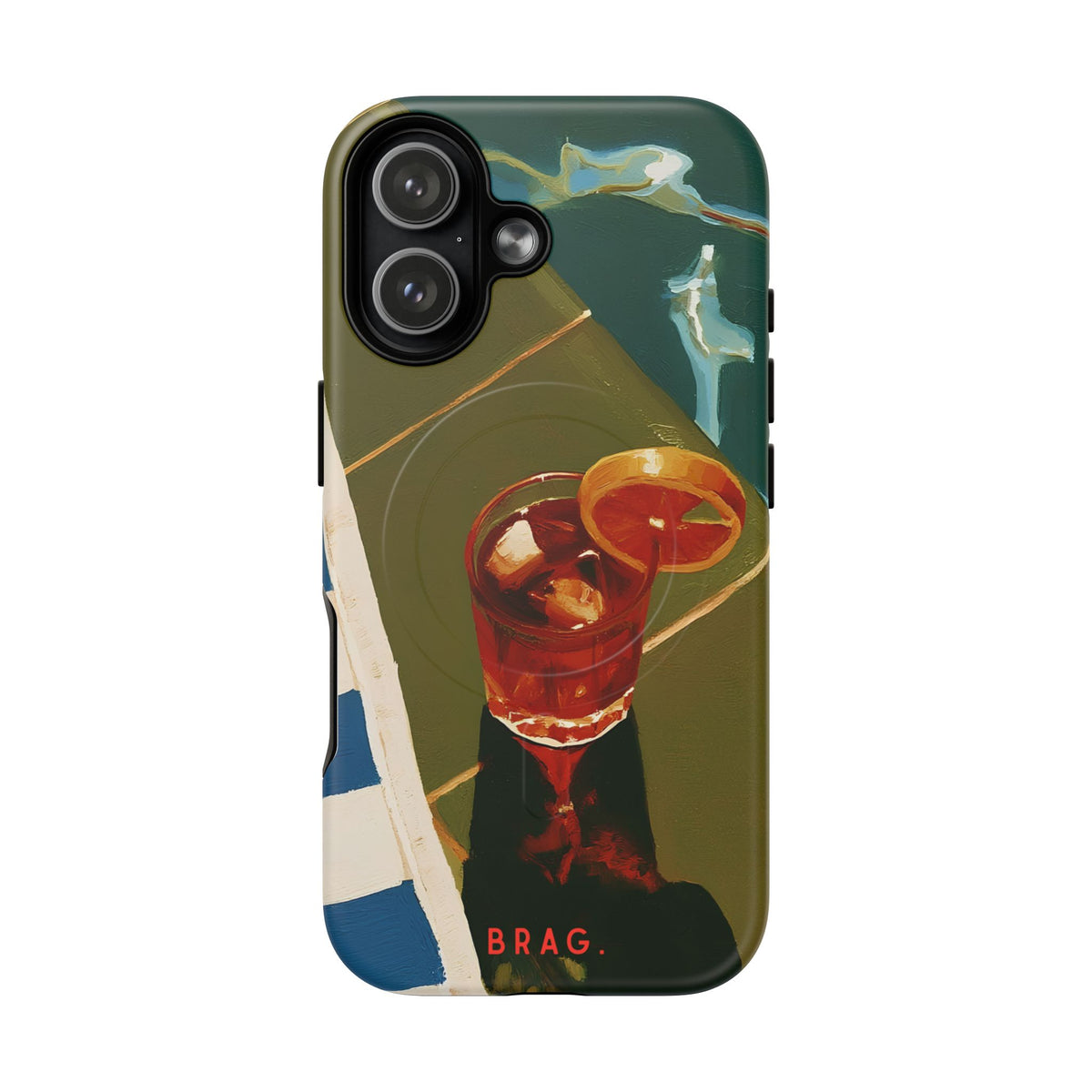 Aperol Hour MagSafe Tough Phone Case — Magnetic Protective Cover