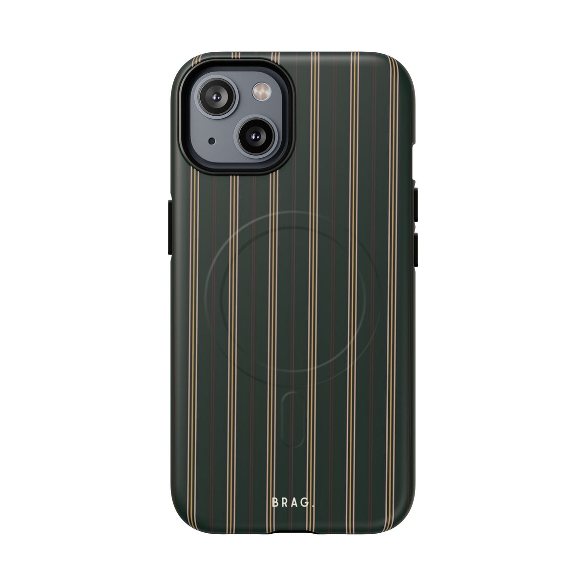 Vintage Pinstripe MagSafe Tough Phone Case — Magnetic Protective Cover