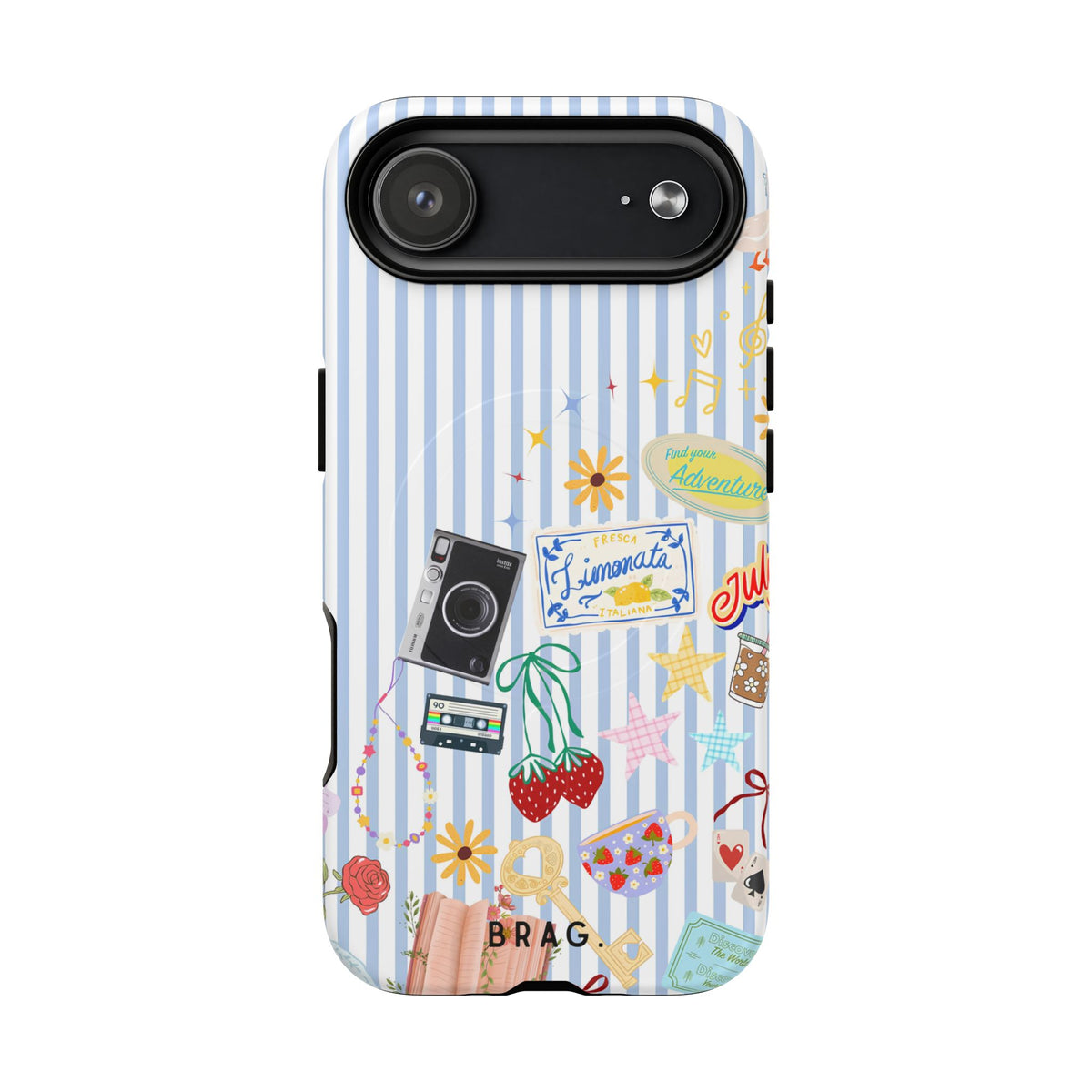 Travel Girl MagSafe Tough Phone Case — Magnetic Protective Cover