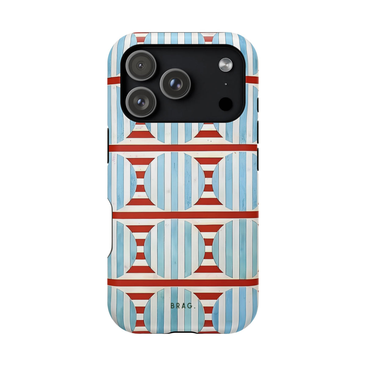 Riviera Stripe Magnetic Impact-Resistant Phone Case