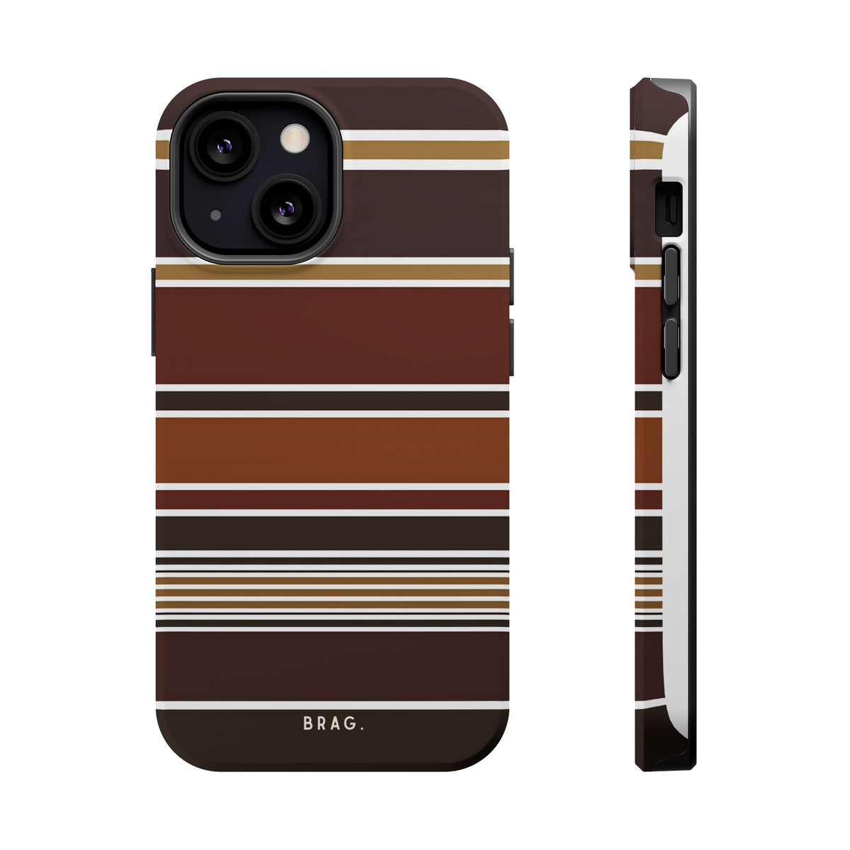 Cocoa Line Magnetic Impact-Resistant Phone Case