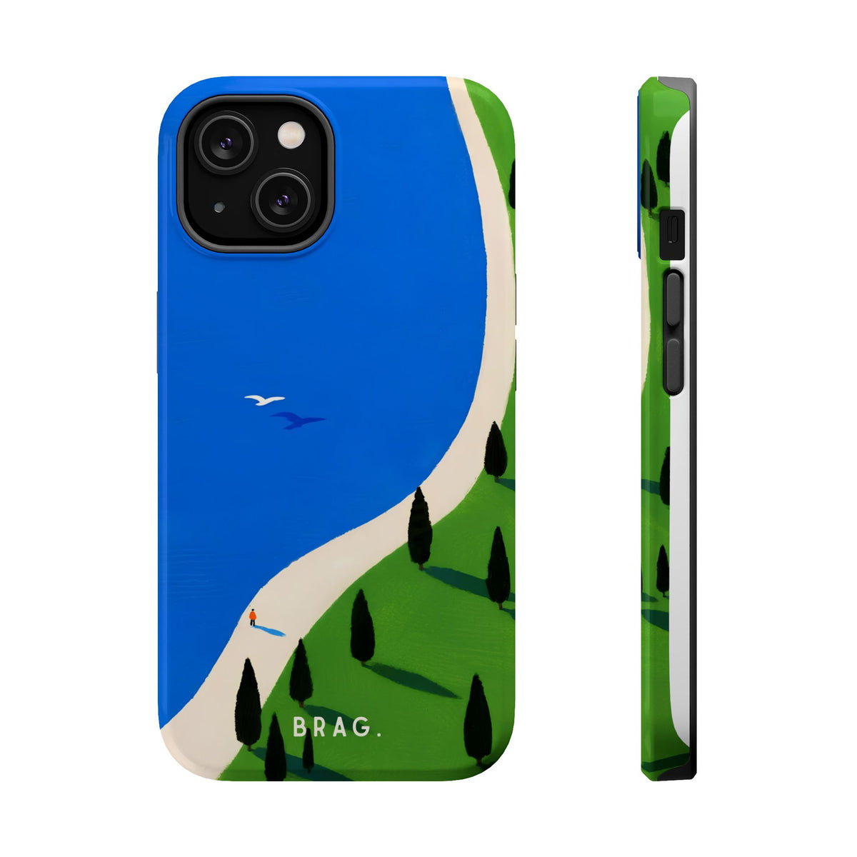 Blue Escape Magnetic Impact-Resistant Phone Case