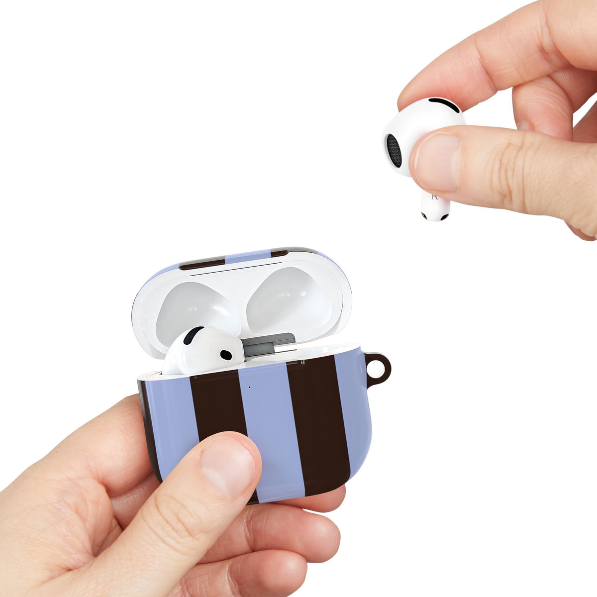 Grayscale Gradient AirPod Case – Slim Protective Charging Case
