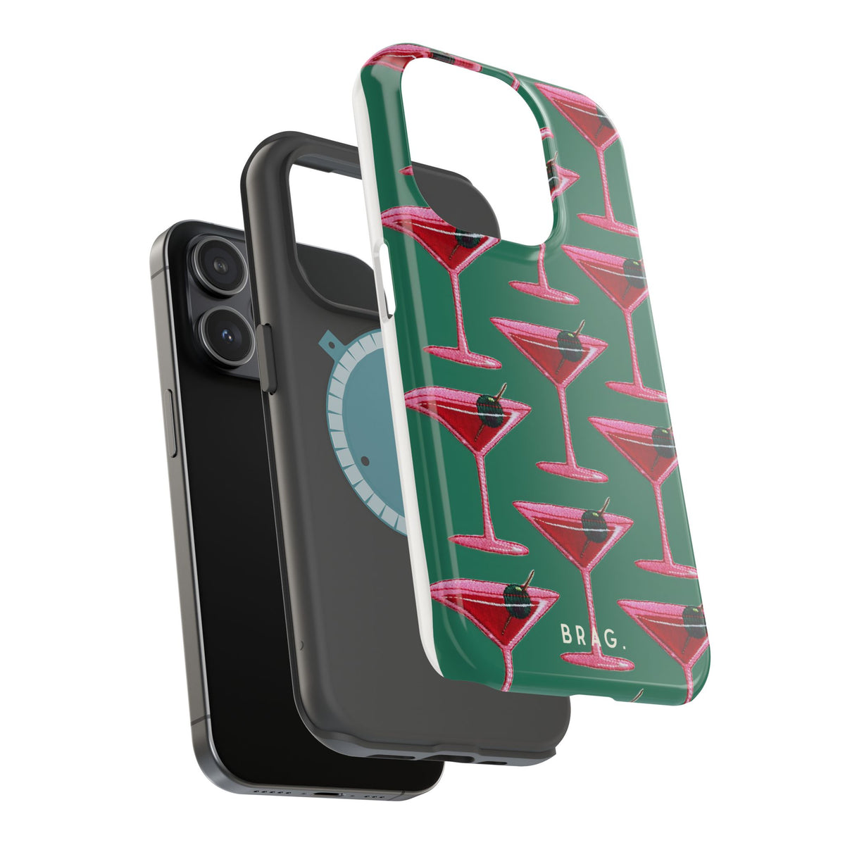 Pink Martini Magnetic Impact-Resistant Phone Case