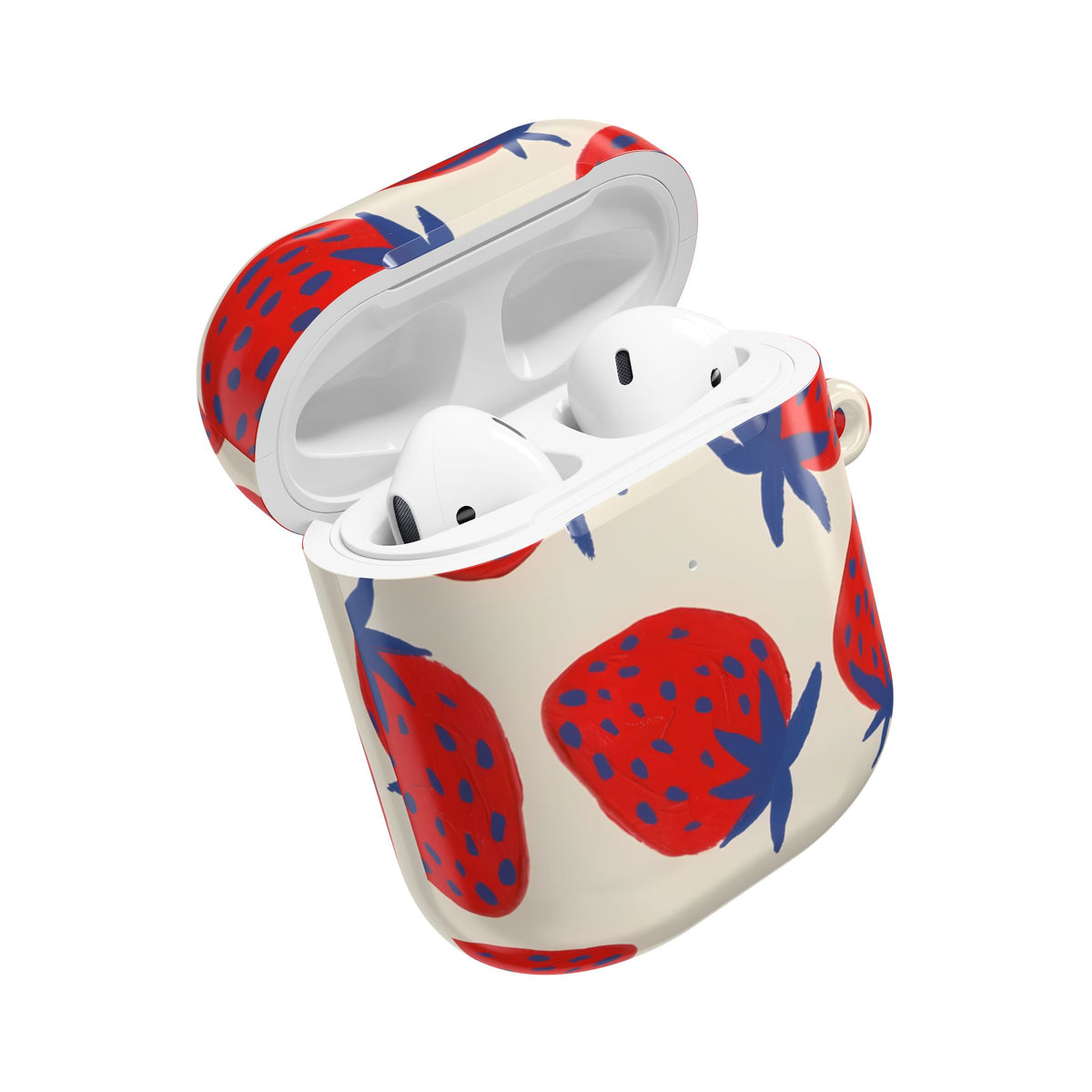 Strawberry Field AirPod Case – Slim Protective Charging Case
