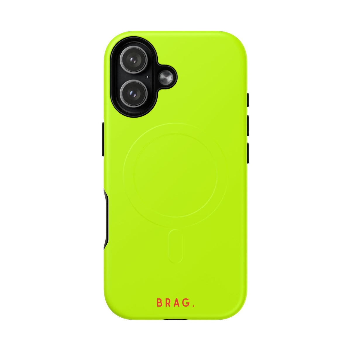 Brag Neon MagSafe Tough Phone Case — Magnetic Protective Cover