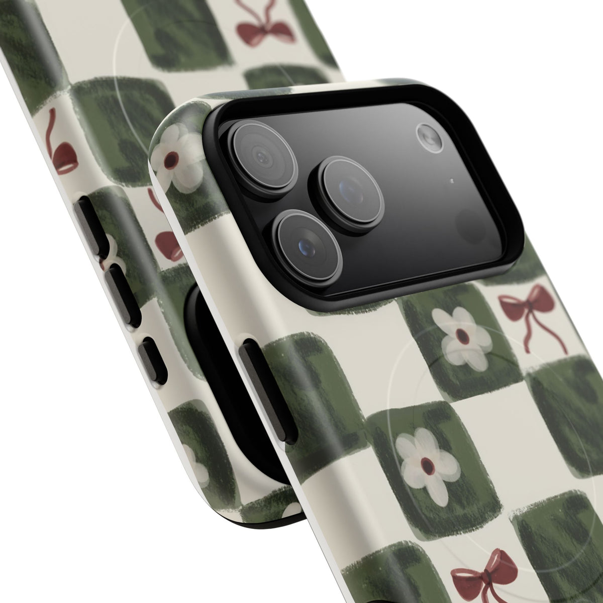 Garden Mosaic MagSafe Tough Phone Case — Magnetic Protective Cover