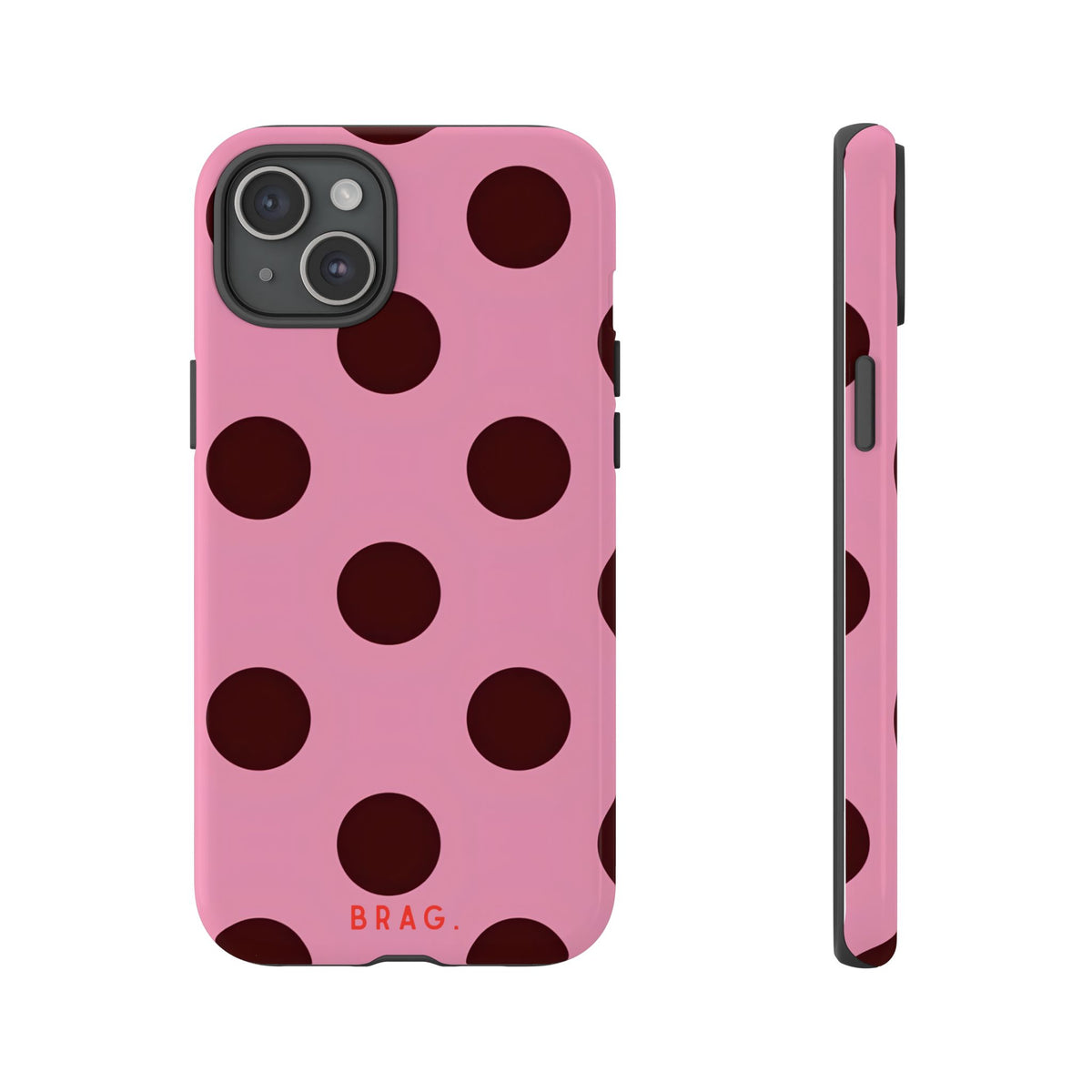 Candy Dot Tough Phone Case – Shockproof Protective iPhone Cover