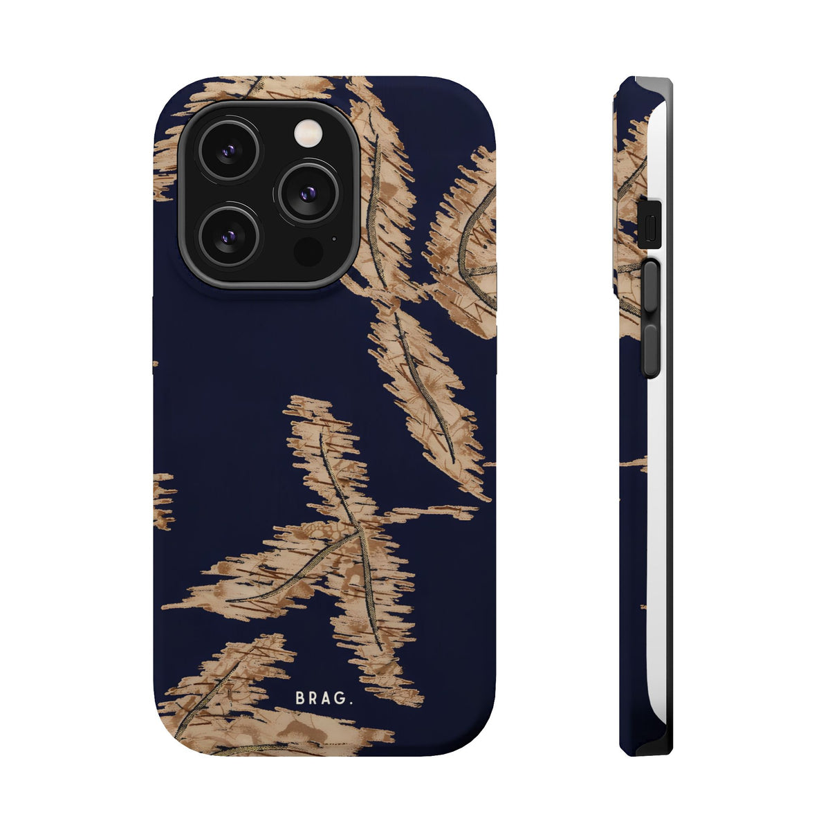 Golden Fern Magnetic Impact-Resistant Phone Case