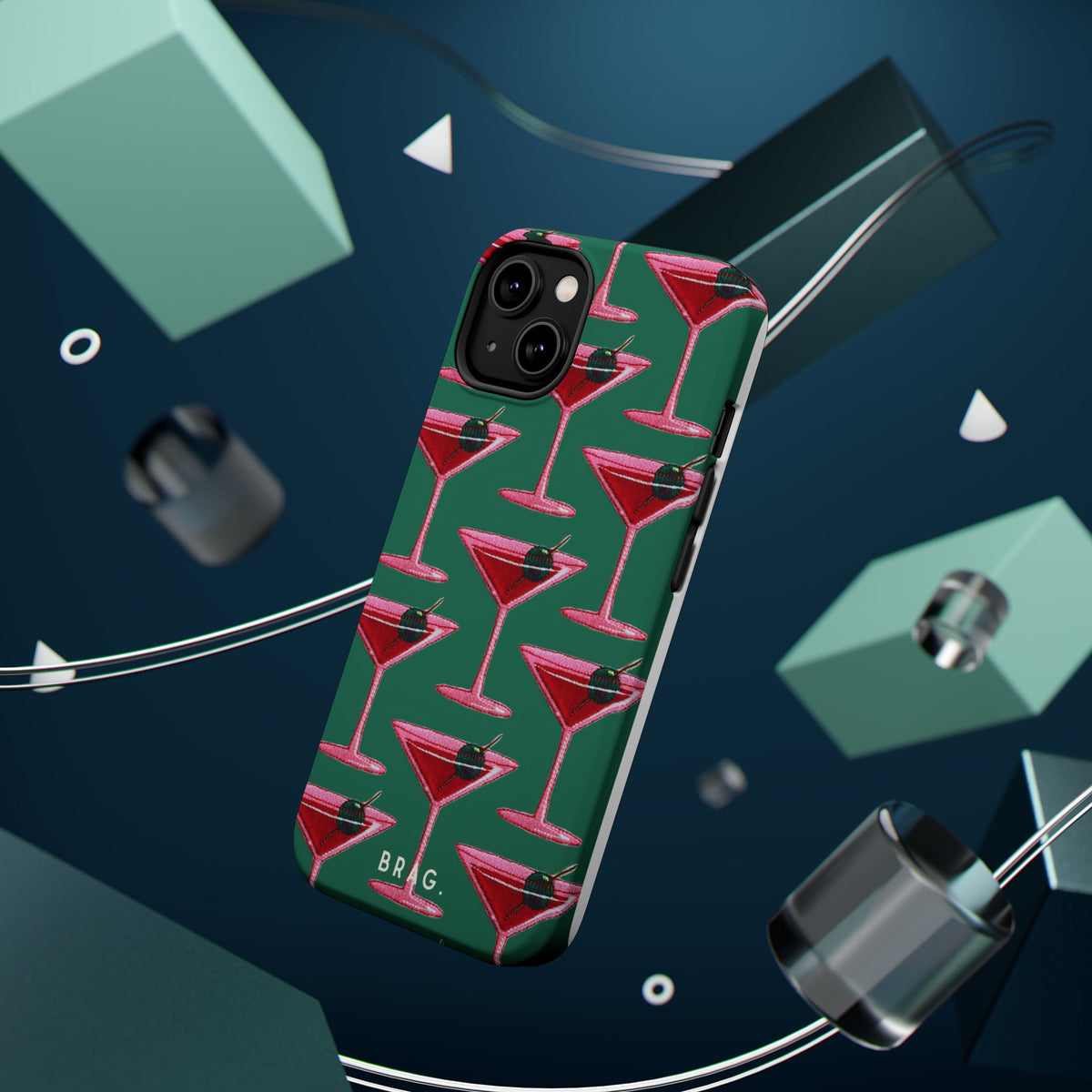 Pink Martini Magnetic Impact-Resistant Phone Case