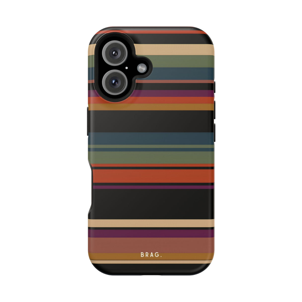 Market Stripe Magnetic Impact-Resistant Phone Case