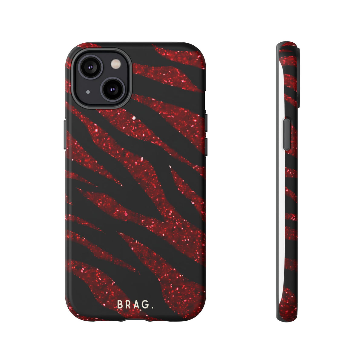 Red Tiger Tough Phone Case – Shockproof Protective iPhone Cover