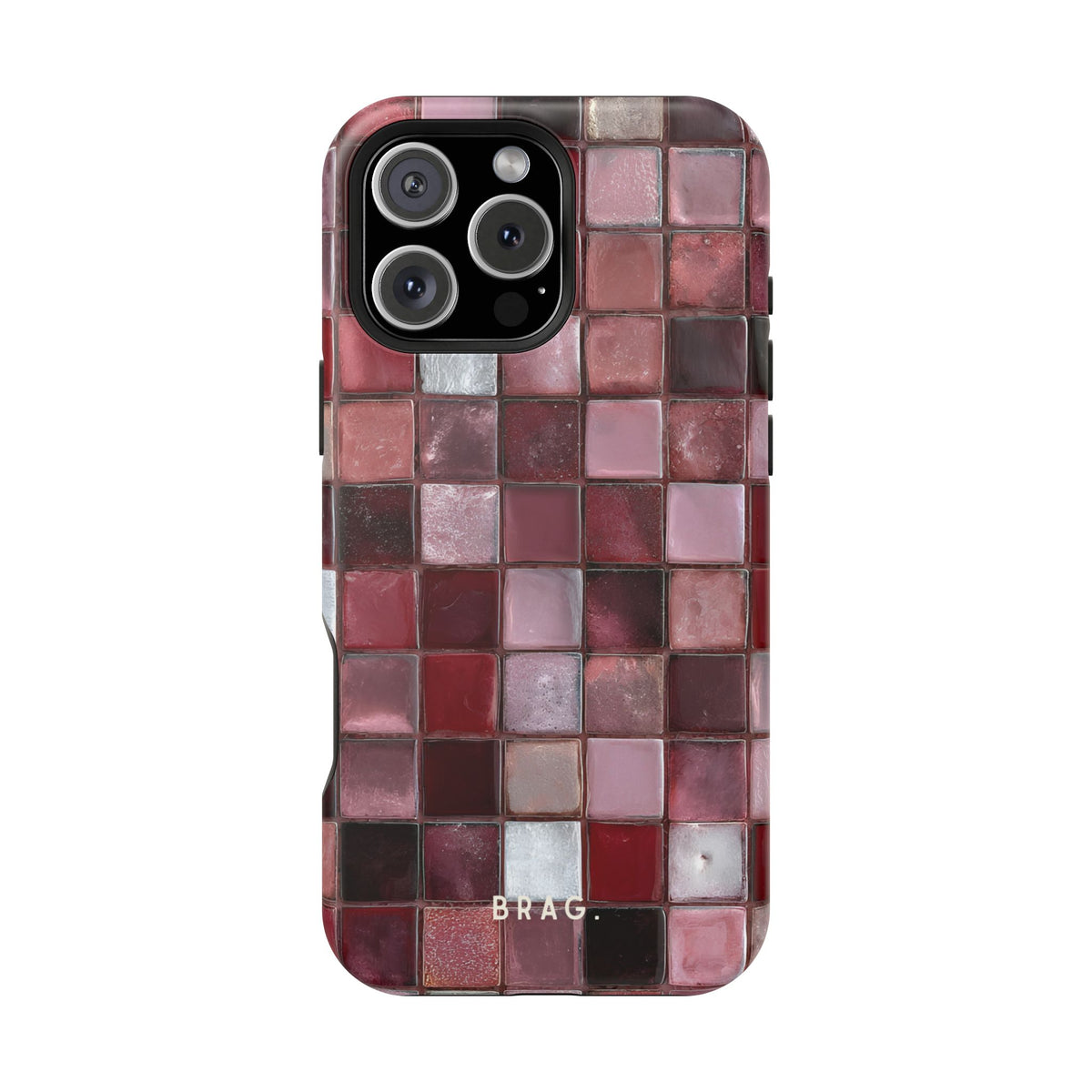 Cherry Tile Magnetic Impact-Resistant Phone Case