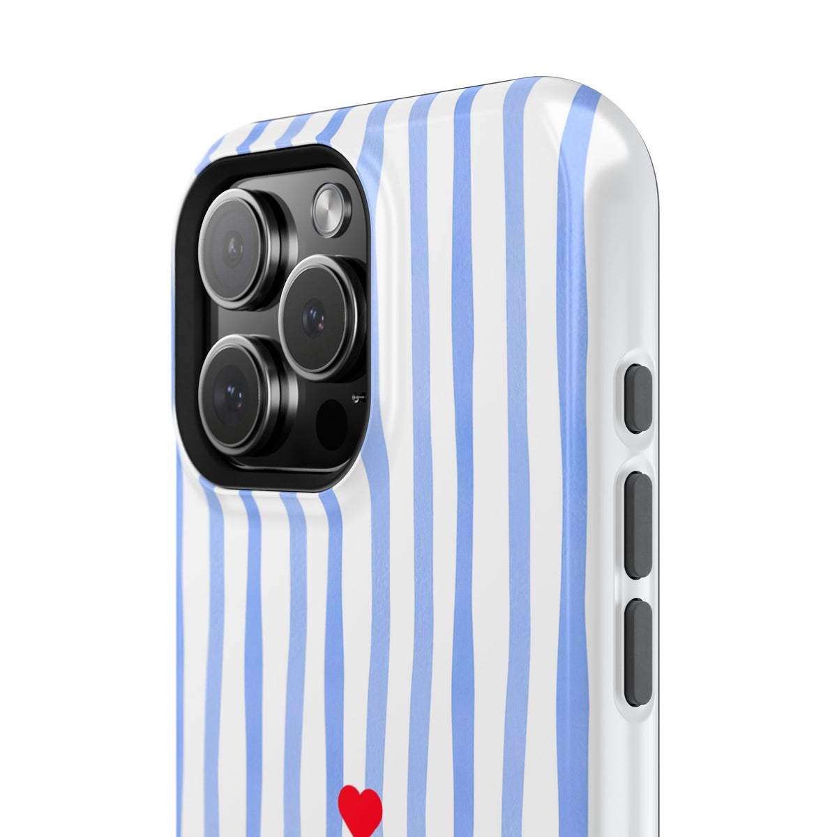 Blue Heart Magnetic Impact-Resistant Phone Case