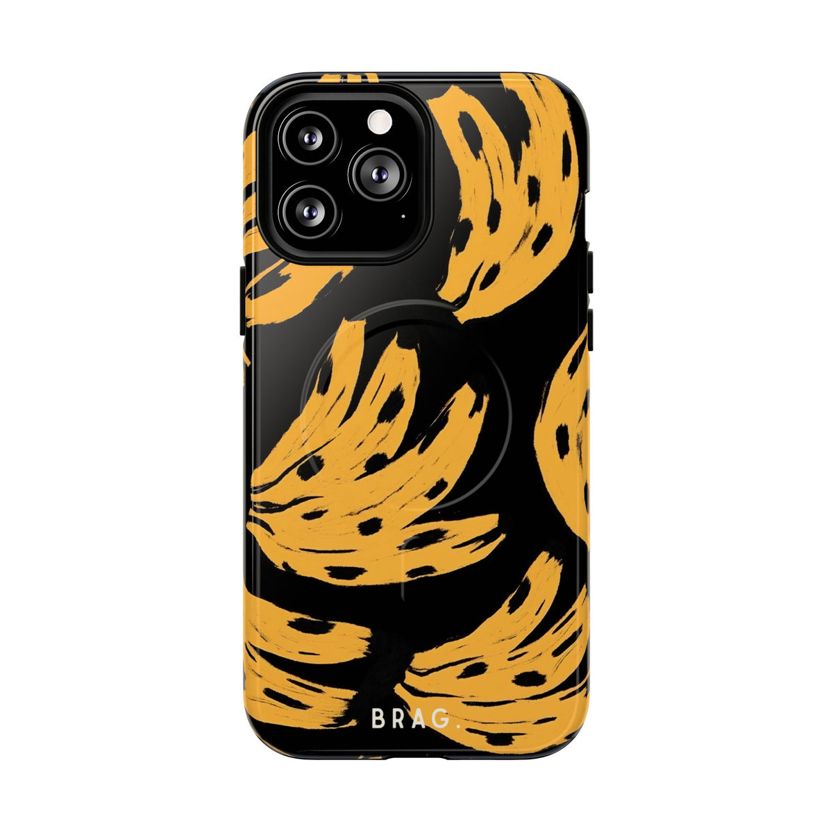Banana Split MagSafe Tough Phone Case — Magnetic Protective Cover