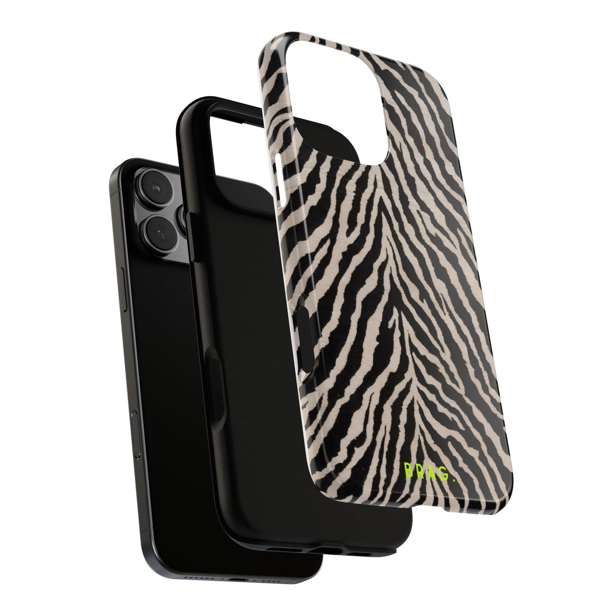Zebraesque Tough Phone Case – Shockproof Protective iPhone Cover