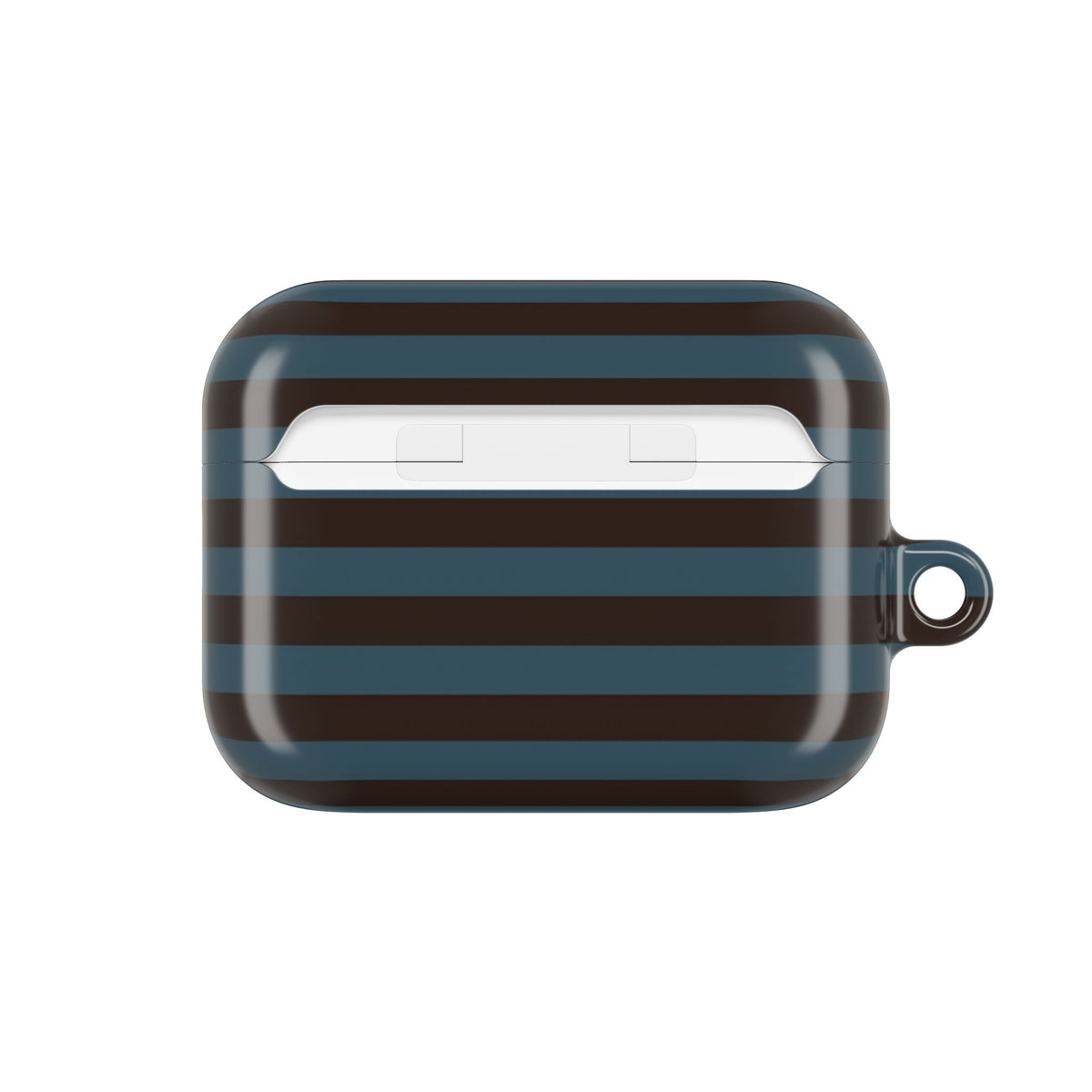 Seaside Stripe AirPod Case – Slim Protective Charging Case