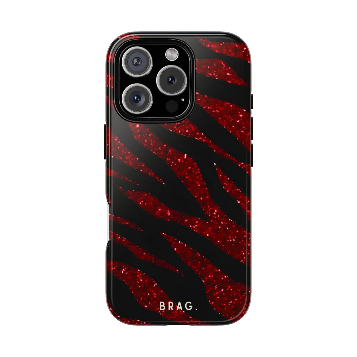 Red Tiger Tough Phone Case – Shockproof Protective iPhone Cover