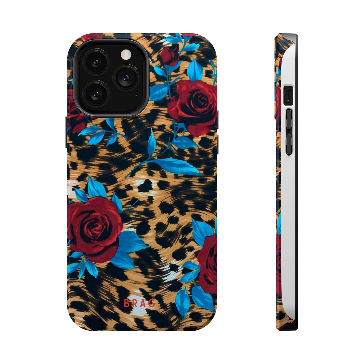 Wild Rose Magnetic Impact-Resistant Phone Case