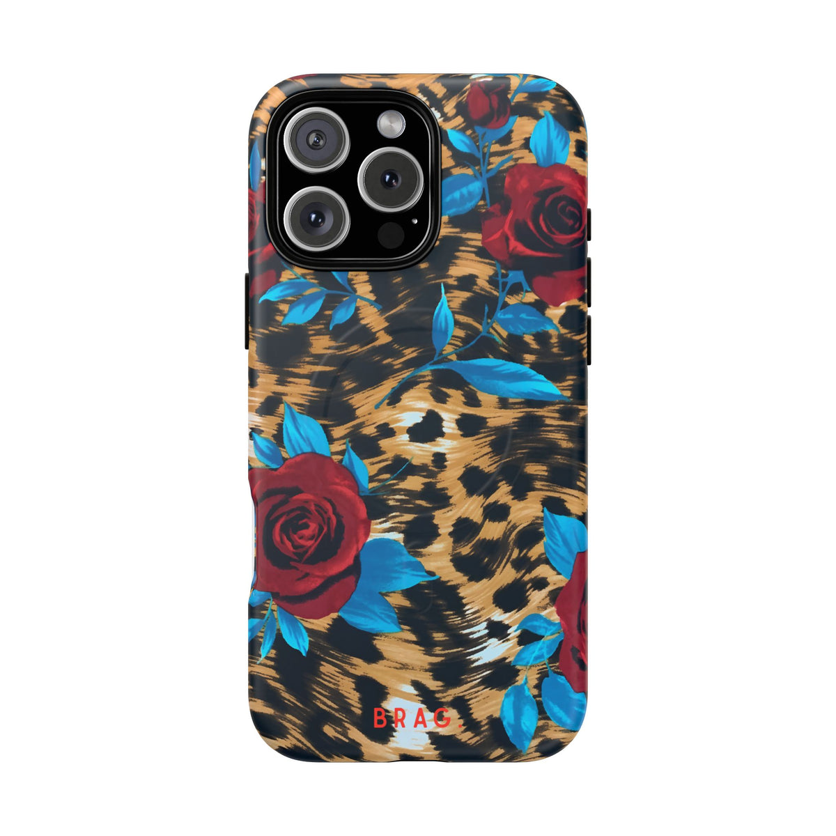 Wild Rose MagSafe Tough Phone Case — Magnetic Protective Cover