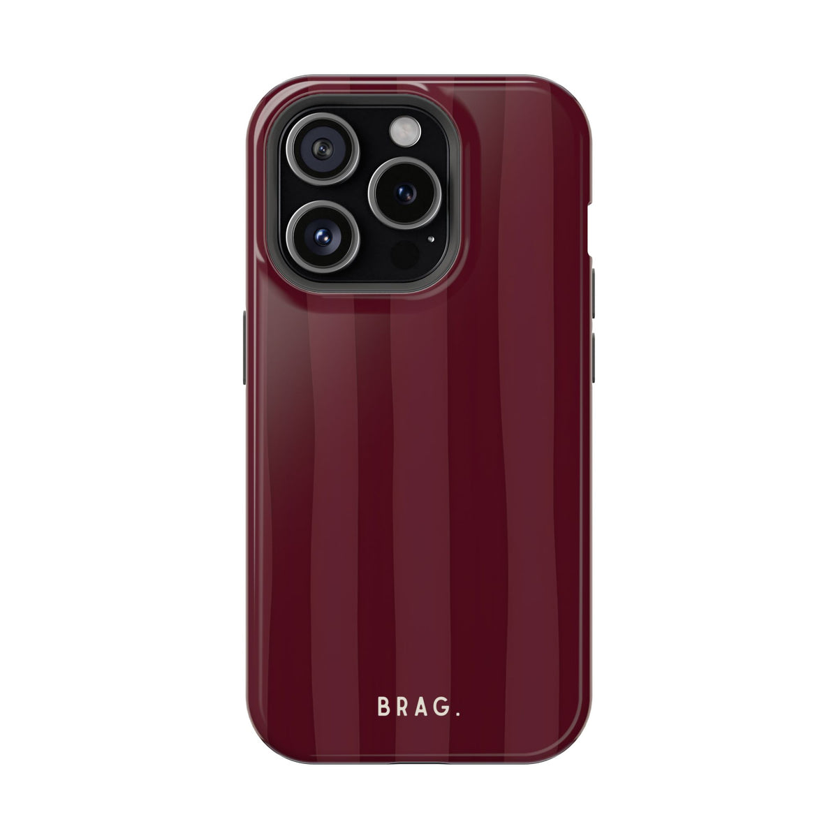 Dark Cherry Magnetic Impact-Resistant Phone Case