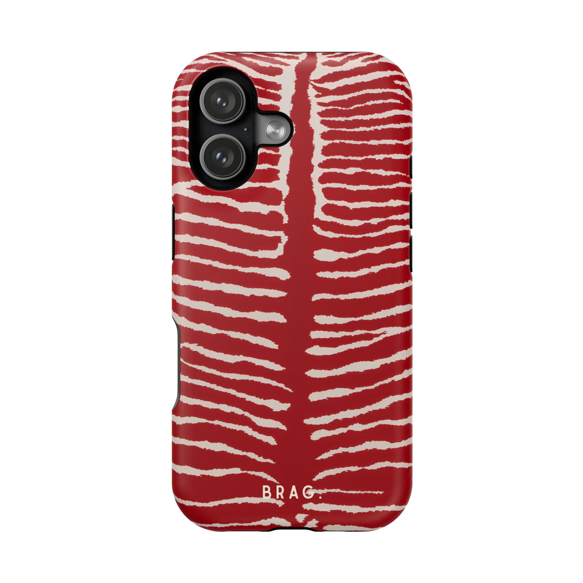Striped Heat Magnetic Impact-Resistant Phone Case