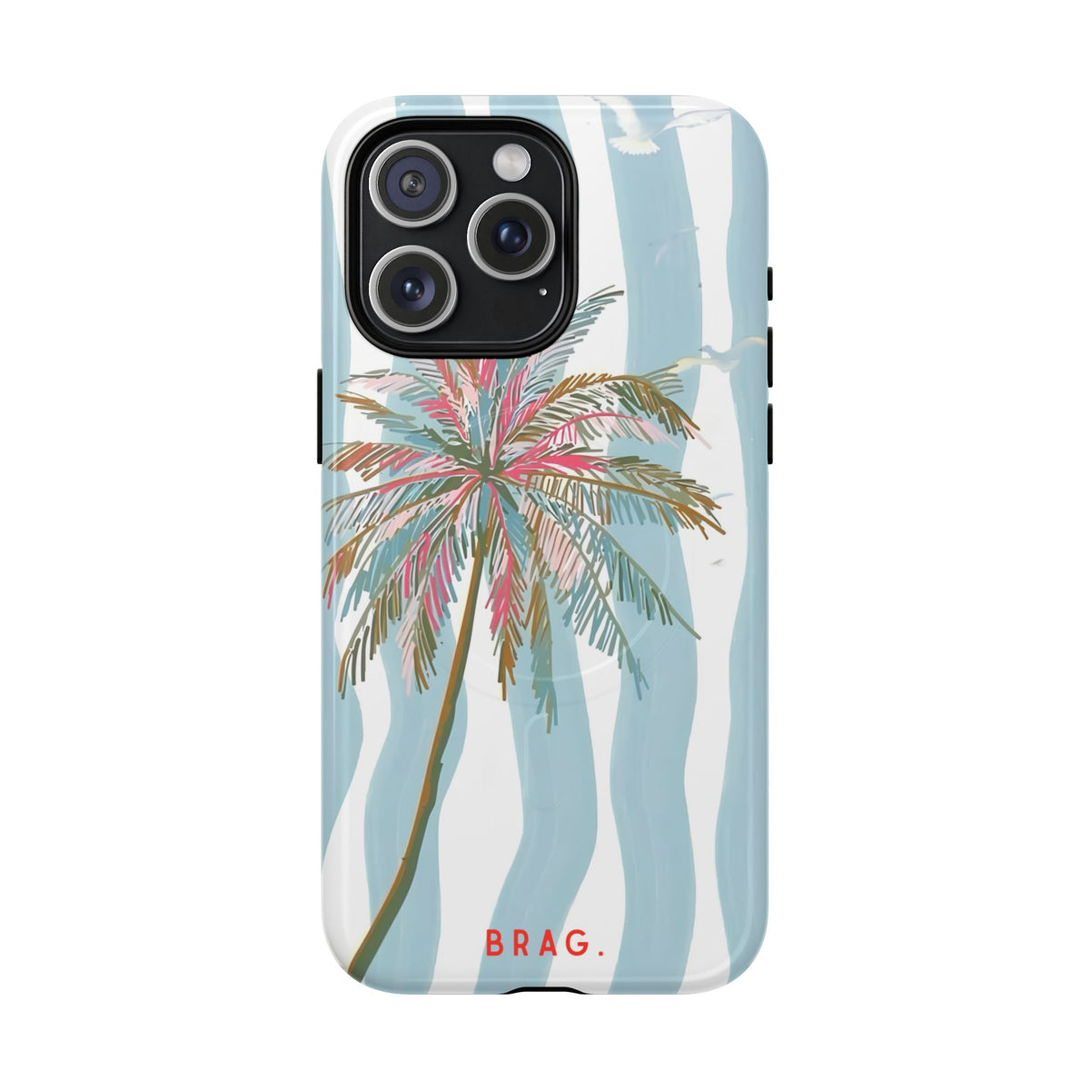 Palm Breeze MagSafe Tough Phone Case — Magnetic Protective Cover