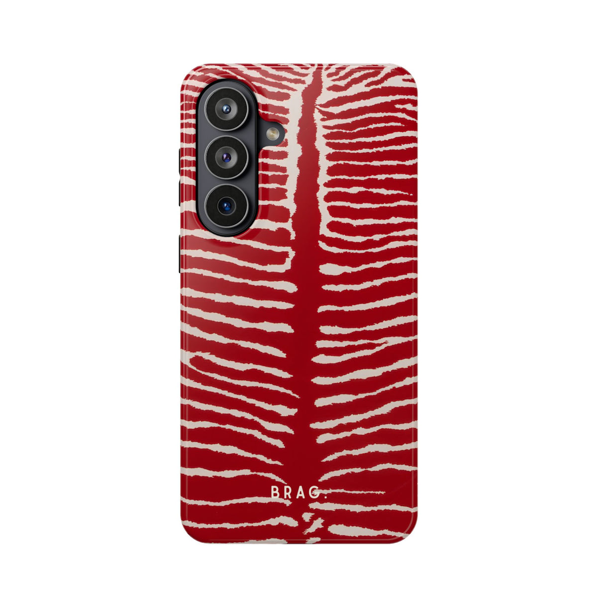 Striped Heat Magnetic Impact-Resistant Phone Case