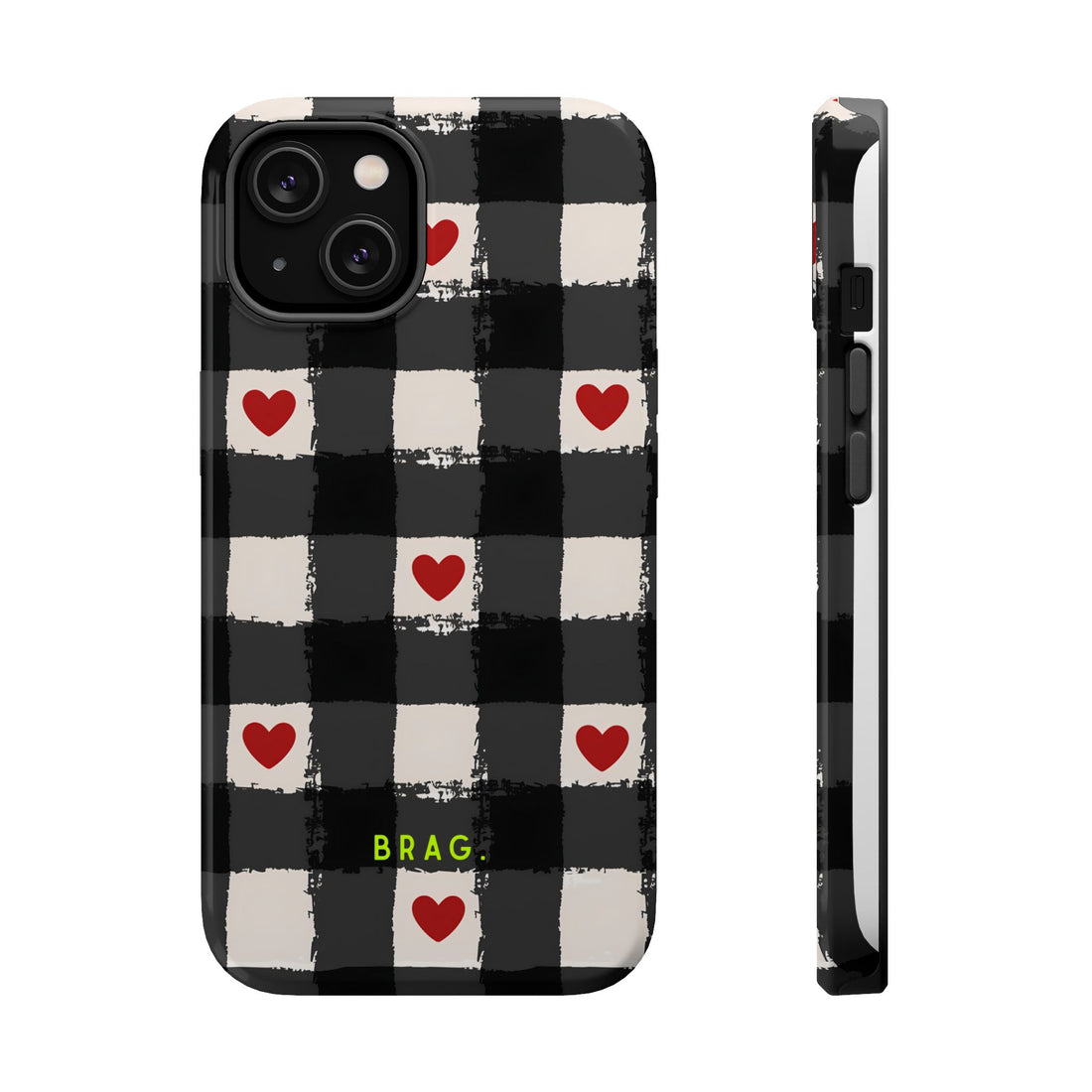 Lucky Heart Magnetic Impact-Resistant Phone Case