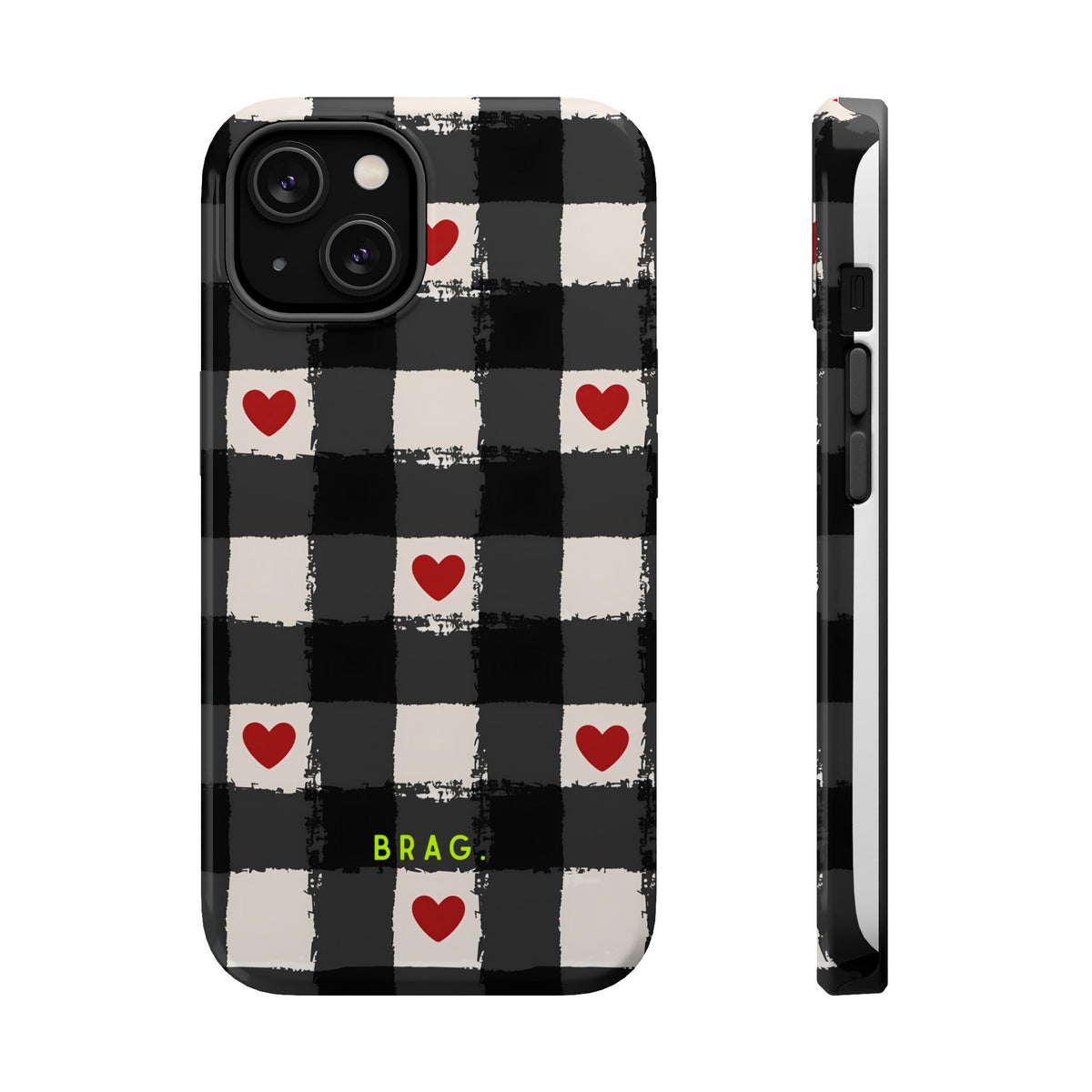 Lucky Heart Magnetic Impact-Resistant Phone Case