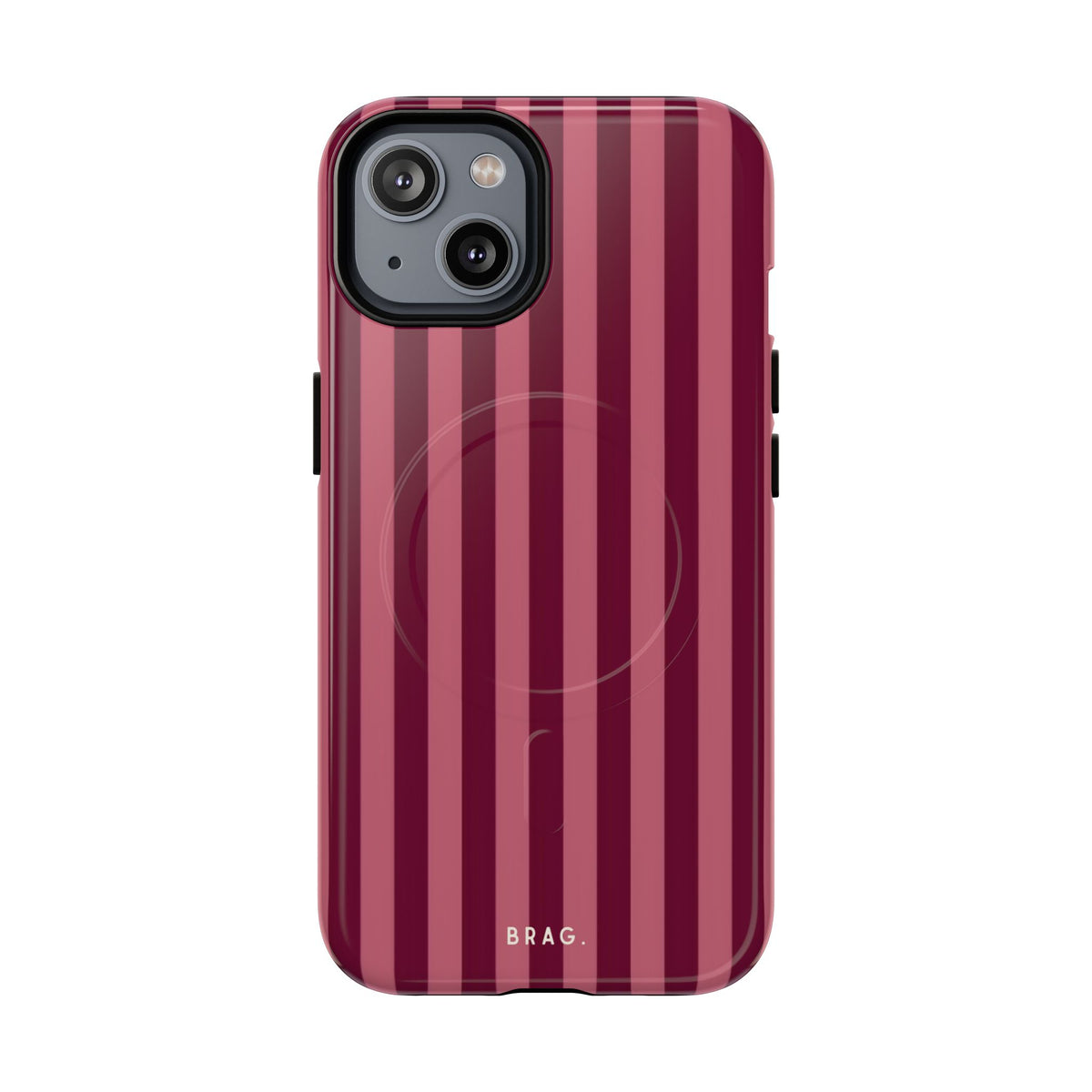 Hot Pink MagSafe Tough Phone Case — Magnetic Protective Cover