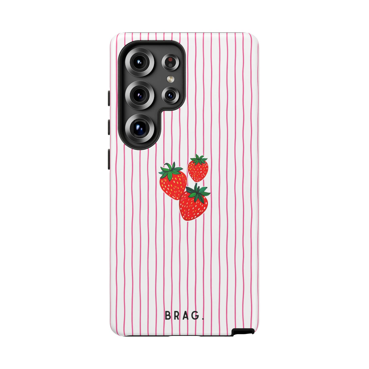 Berry Kiss Tough Phone Case – Shockproof Protective iPhone Cover