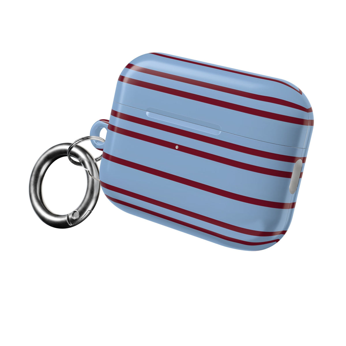 Nautical Stripe AirPod Case – Slim Protective Charging Case