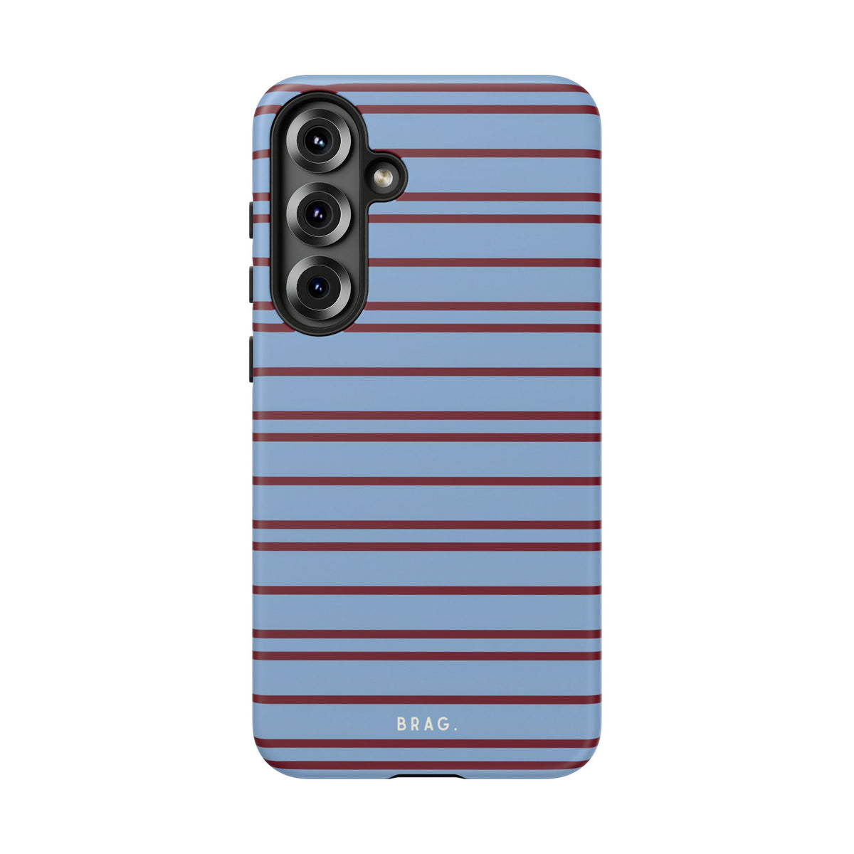 Nautical Stripe Tough Phone Case – Shockproof Protective iPhone Cover