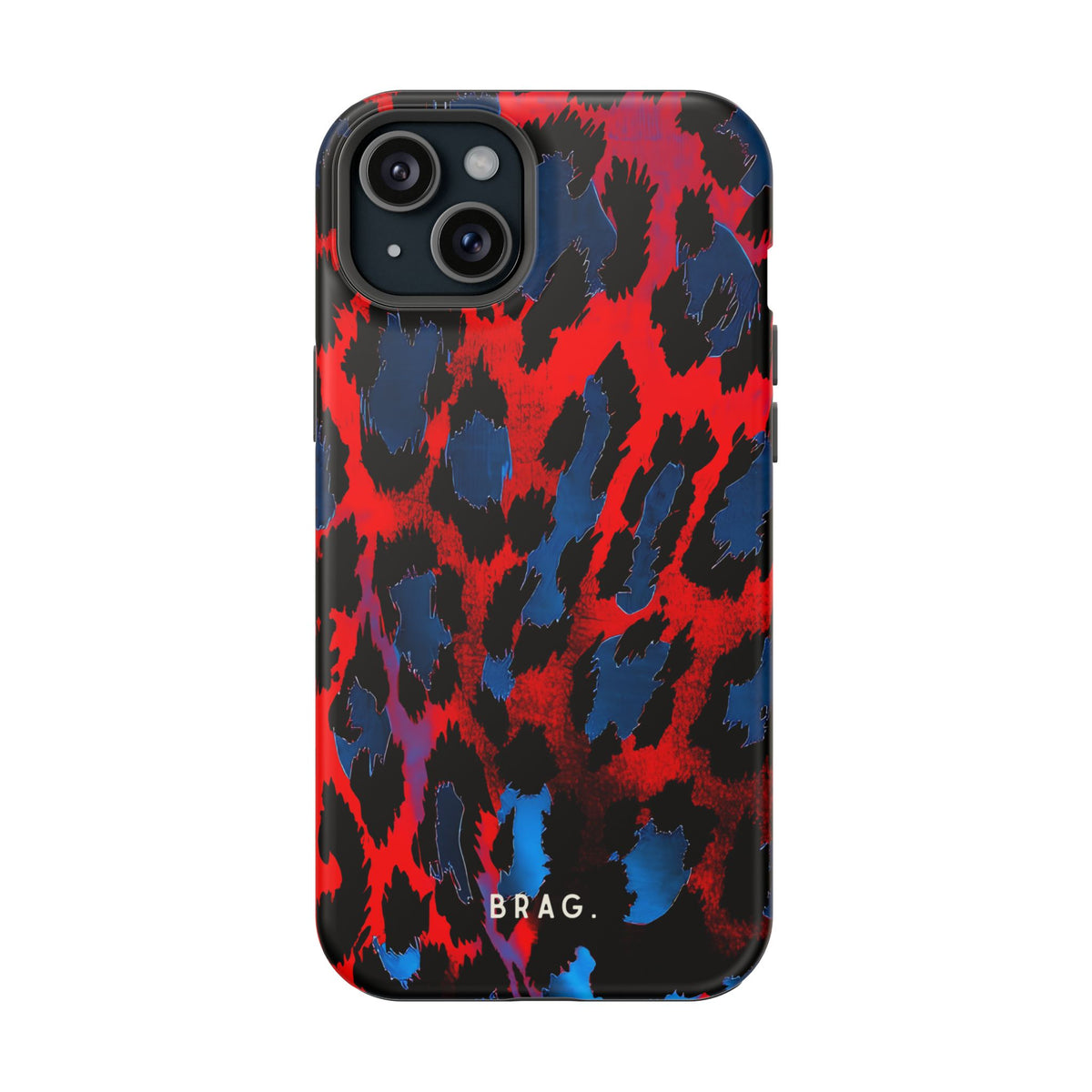 Blue Heat Magnetic Impact-Resistant Phone Case