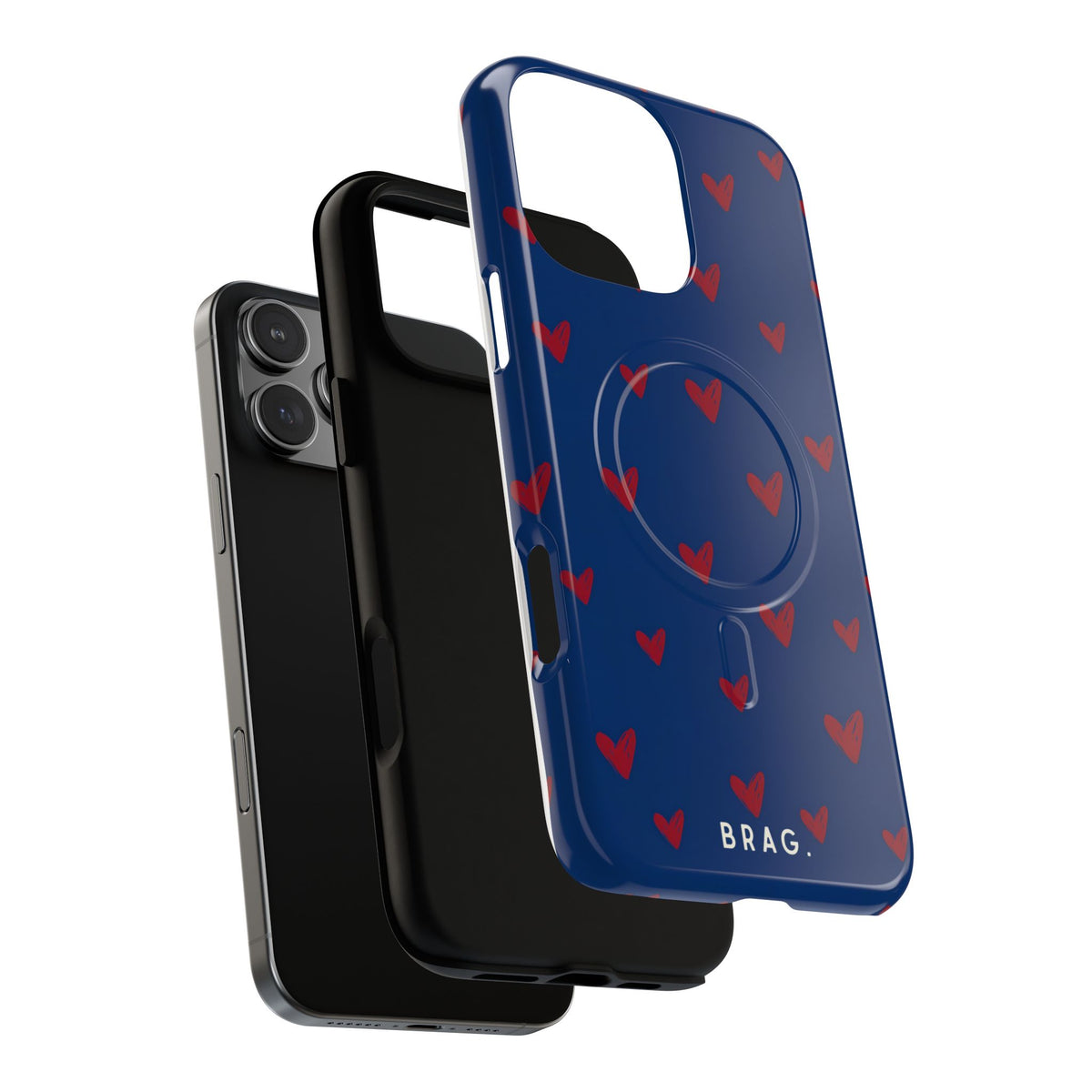 Navy Affair MagSafe Tough Phone Case — Magnetic Protective Cover
