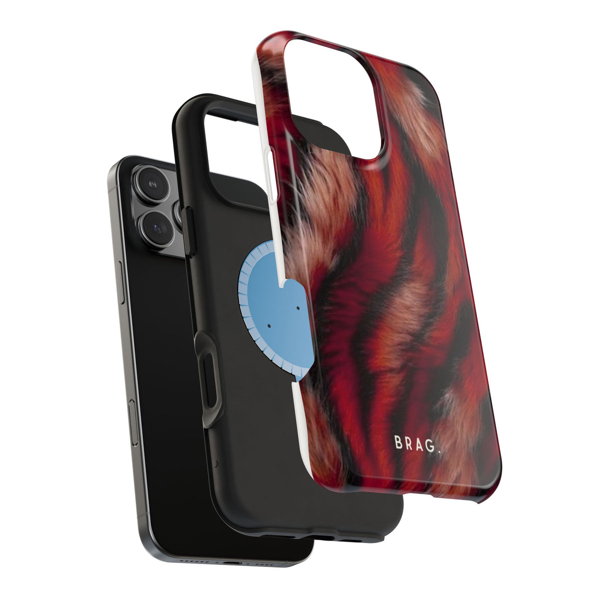 Red Rush Magnetic Impact-Resistant Phone Case