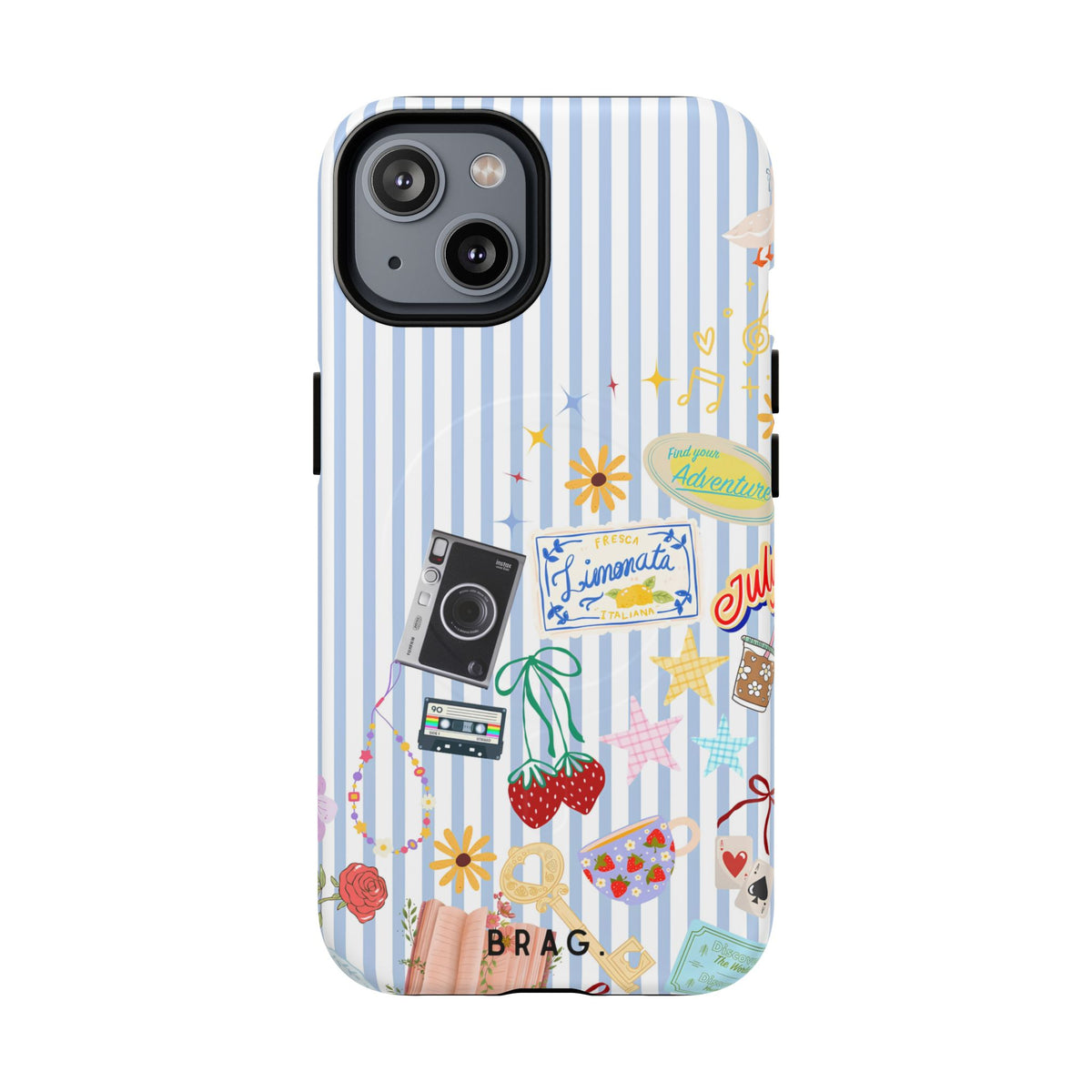 Travel Girl MagSafe Tough Phone Case — Magnetic Protective Cover