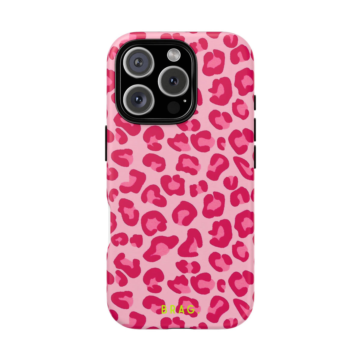 Pink Prowl Tough Phone Case – Shockproof Protective iPhone Cover