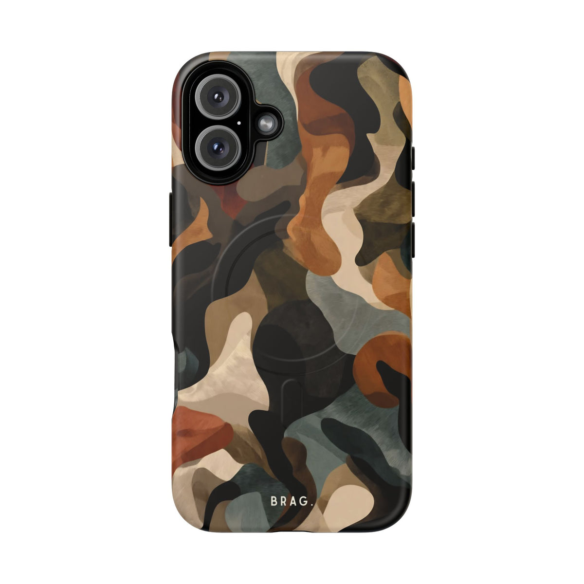 Desert Camo MagSafe Tough Phone Case — Magnetic Protective Cover