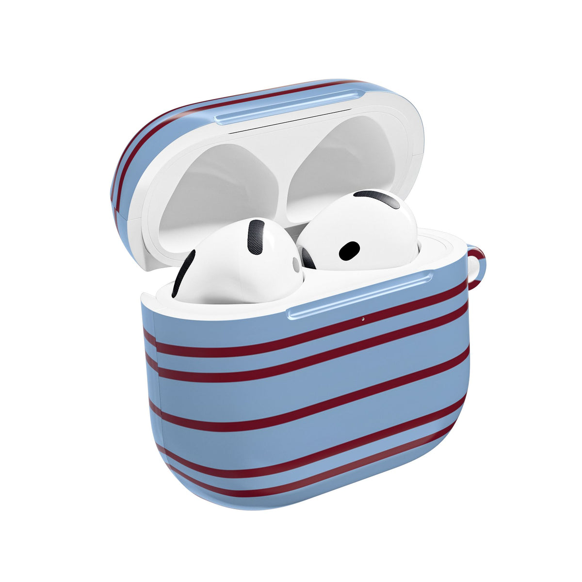Nautical Stripe AirPod Case – Slim Protective Charging Case
