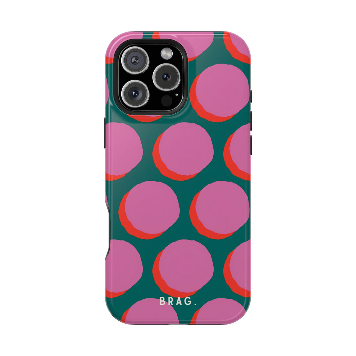Pink Moon Magnetic Impact-Resistant Phone Case