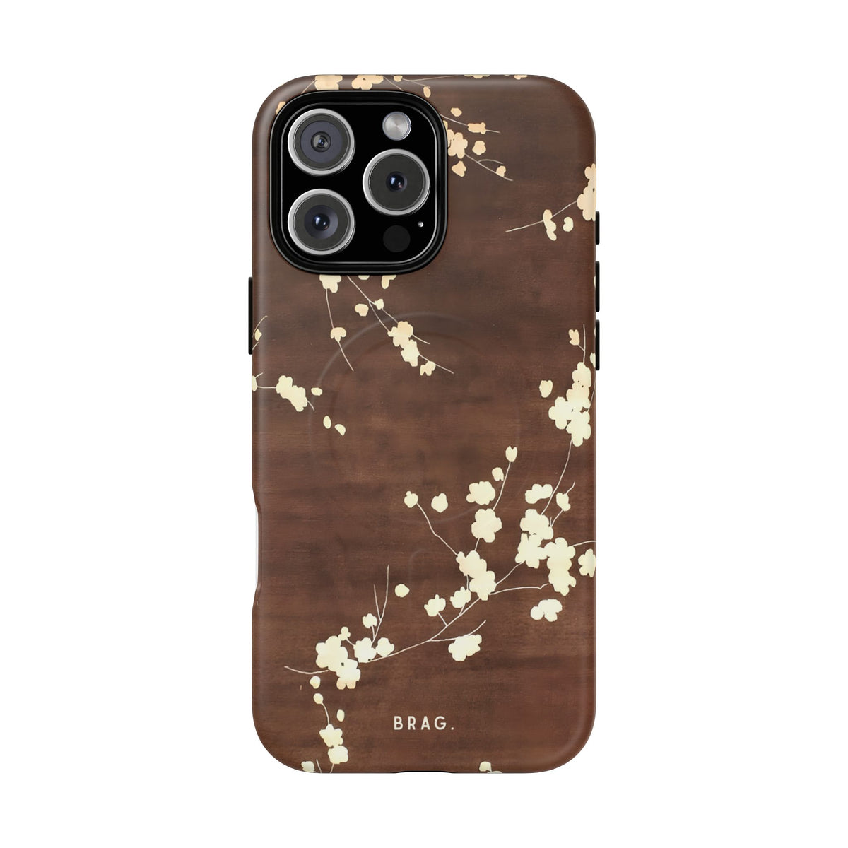 Blossom Trail MagSafe Tough Phone Case — Magnetic Protective Cover