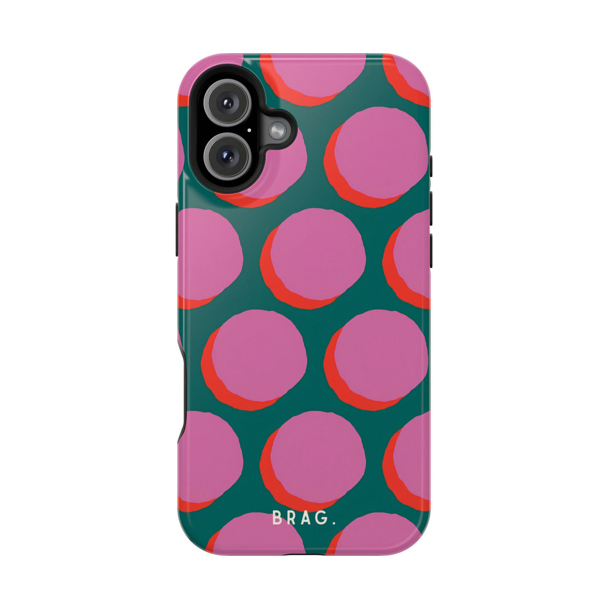 Pink Moon Magnetic Impact-Resistant Phone Case