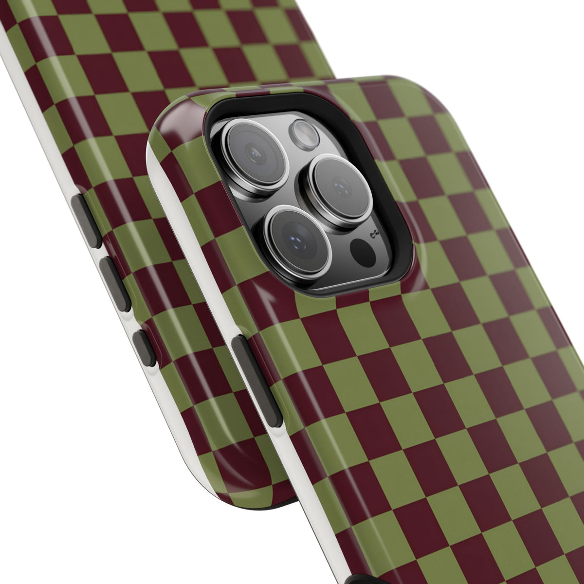 Lucky Check Magnetic Impact-Resistant Phone Case