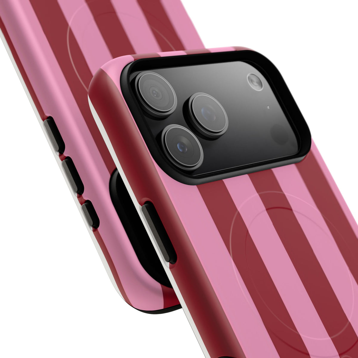 Candy Cane MagSafe Tough Phone Case — Magnetic Protective Cover
