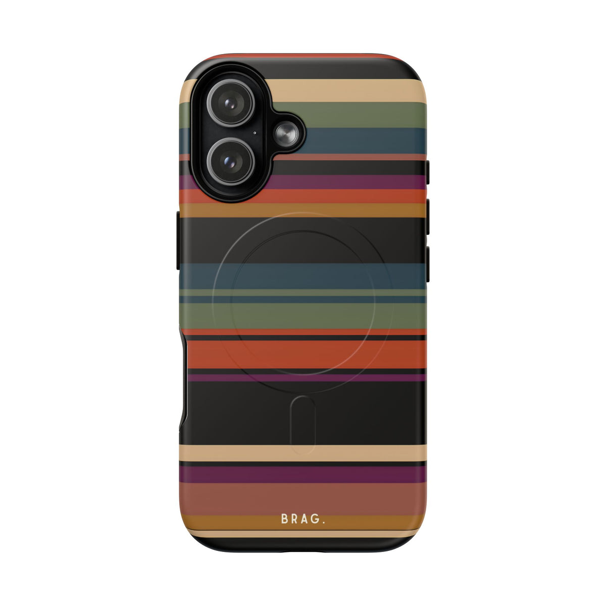 Market Stripe MagSafe Tough Phone Case — Magnetic Protective Cover