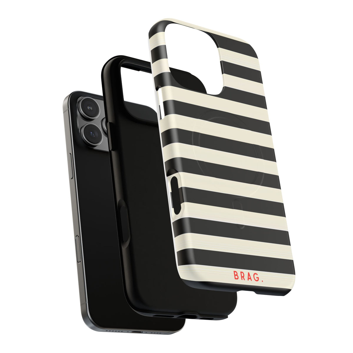 High Black MagSafe Tough Phone Case — Magnetic Protective Cover